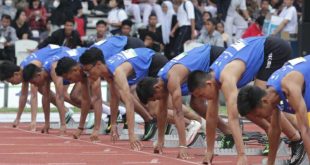 Peringatan yang diberikan pada pelari saat membuat kesalahan ketika lomba akan dimulai adalah sebanyak