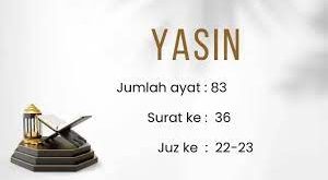 Bacaan Surat Yasin Ayat 82 dan Artinya