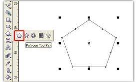 Fungsi dari polygon tool adalah
